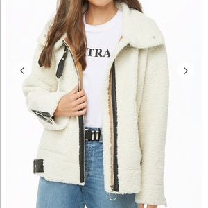 Forever 21 Faux Shearling Sherpa Jacket